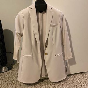 W by Worth Cream Blazer